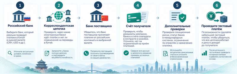 Как выбрать банк для платежей в Китай