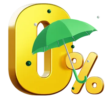 Изображение 0% с зонтиком